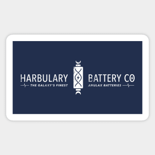 Harbulary Battery Co - Galaxy's Finest Anulax Batteries Sticker